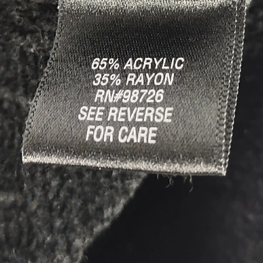 Croft & Barrow Extra Soft Crewneck Black Sweater Size Large - Picture 10 of 11